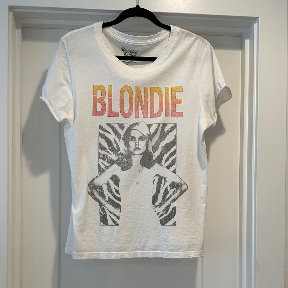 Recycled Karma White Graphic Tee